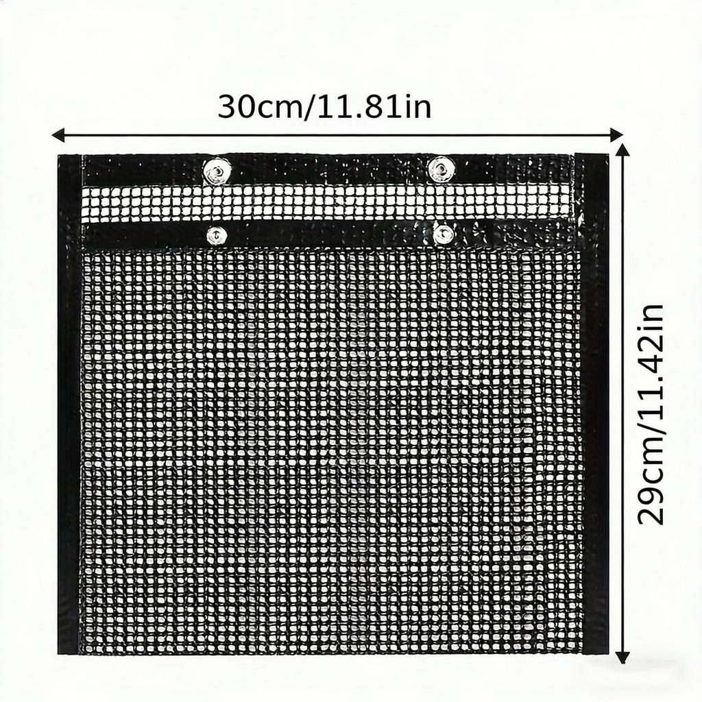 Non-Stick Mesh Grilling Bag Multi Purpose Reusable Heat Resistance Barbecue Bag Portable Multipurpose Barbecue Accessories