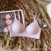 Traceless Cloud Underwear Women's Small Breasts Gather Up, No Steel Ring, Medium Mold Cup Exercise, Close the Breasts To Prevent Sagging