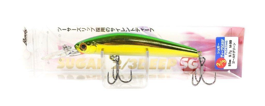 

Bassday Sugar Deep SG85F Gold Green 2/3 M-99 Lure.