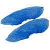 100Pcs Non-Slip Shoe Covers Disposable Plastic Shoe Sleeves Cleaning Protective Overshoes for Hotel Laboratory