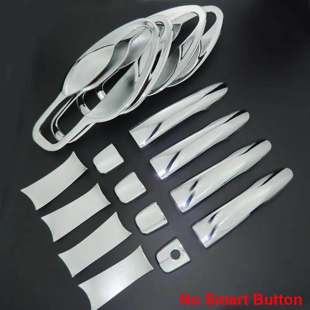 For Nissan Qashqai J11 2013-2018 ABS Chrome Side Door Handle Cover & Door Bowl Cover 2014 2015