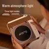 Bluetooth Wireless Speaker with Light-Activation, High-Quality Sound, Smart Design, Night Light Feature, and Compact Size.