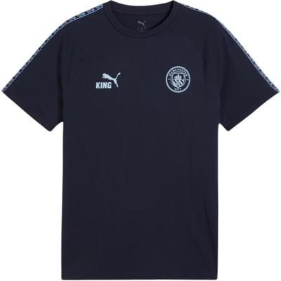 Manchester City SS25 King Series Breathable Comfortable Sports Football Short Sleeve T-Shirt Men Tops Deep-Navy-Blue 782697-06