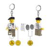 IQ Iconic Artist Key Light Keychain LED Keychain Light Block Toy Doll Movable Mini Figure