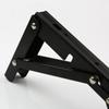 2 Pcs L Shape Folding Shelf Brackets Heavy Duty Collapsible Floating Shelves Stainless Steel Wall Mounted Support Rod Livingroom