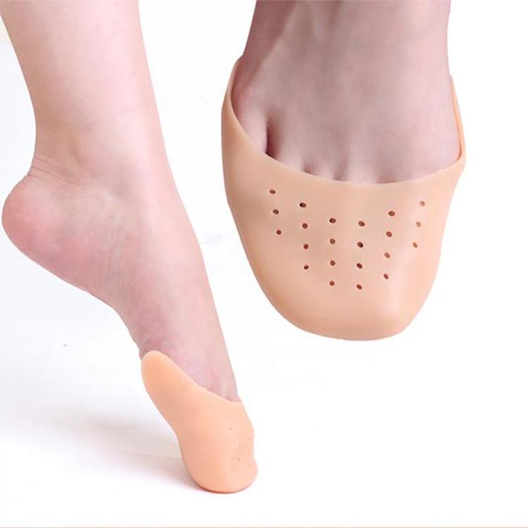 Silicone Toe Protectors: Ballet High Heel Foot Pads with Anti-Wear Forefoot Cushioning