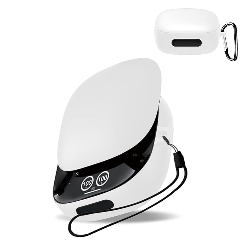 

For Anker Soundcore Liberty 4 Pro for case cover [KONXISA] Wireless earphones silicon material easy to wear Shockproof waterproof dustproof Washable