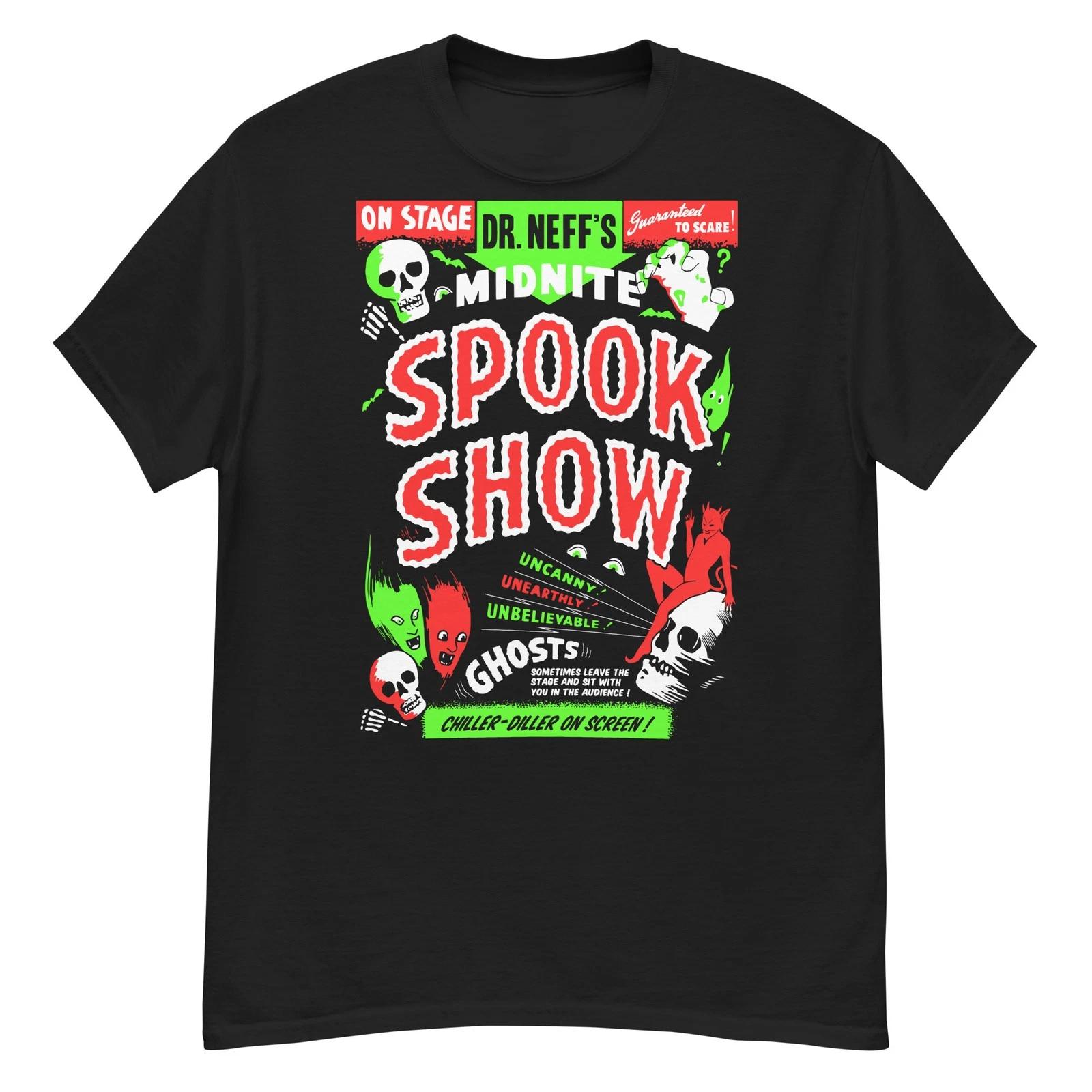 Midnite Spook Show vintage poster art t-shirt XL