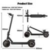 iScooter W3 8.5'' Honeycomb Tire Electric Scooter Motor 350W Battery 36V/7.5AH Max Speed 30KM/H Foldable Commuting Lightweight