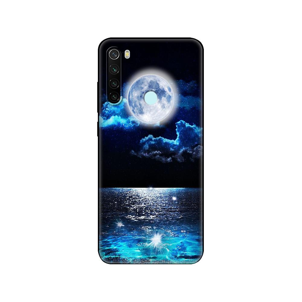 Für xiaomi Redmi Note 8T Hülle, Weiche Silikonhülle für xiaomi Redmi Note 8 Hülle T Fundas auf Redmi NOTE 8 PRO Coque schwarzes TPU-Case