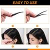Pointed Tip Hair Styling Clip - Metal, Volumizing, Electroplated