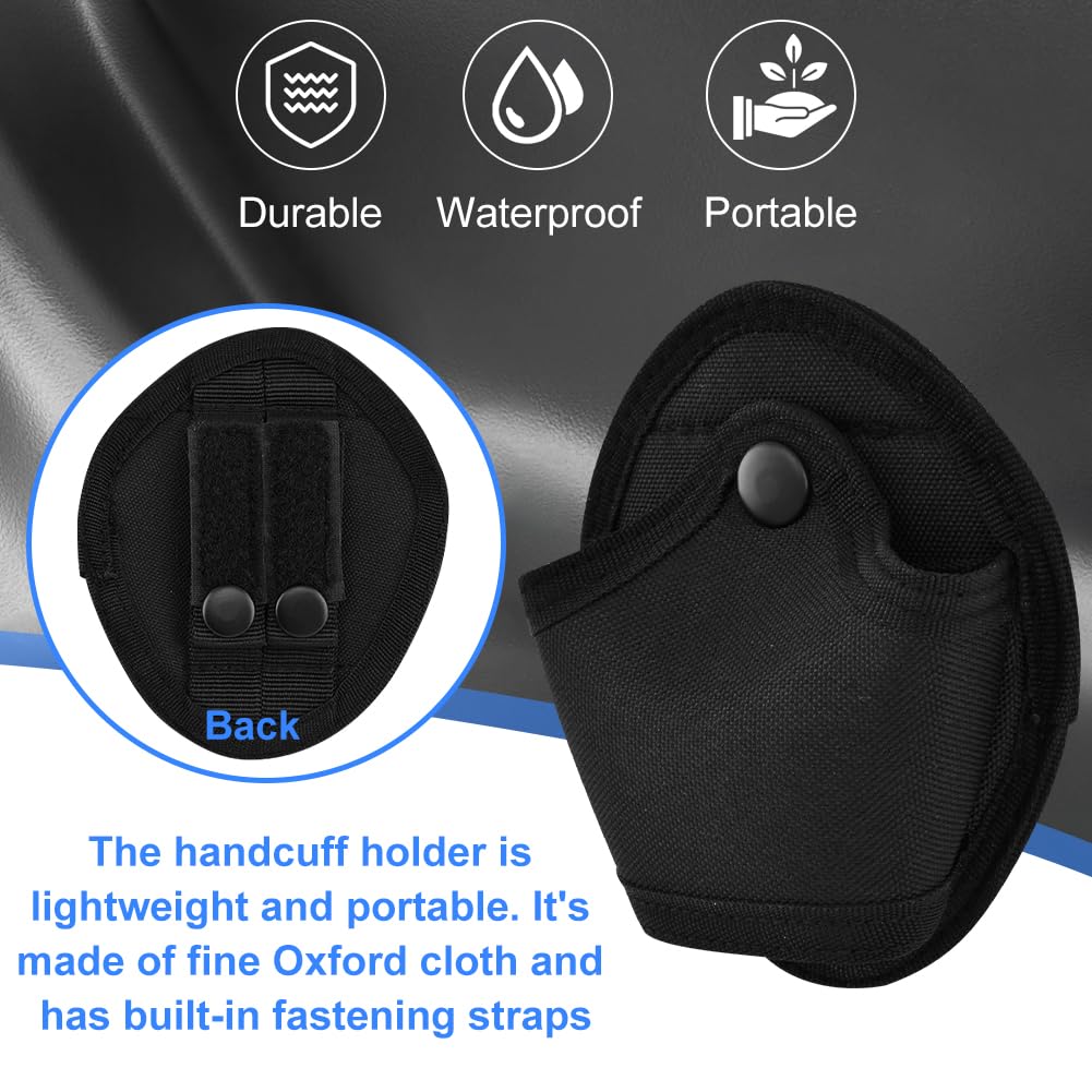 Multifunctional Tactical Handcuff Holder Bag Police Universal Quick Pull Handcuff Case Pouch Waist Pocket Hunting Tactical Gear