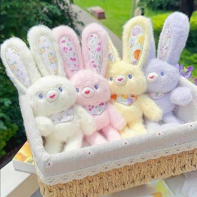 1 Pezzo Coniglietto Tirabile Creativo Ciondolo 30Cm Peluche Coniglietto Carino Tirabile Portachiavi Ciondolo Borsa Decorazione Regalo per Bambini Sollievo dallo Stress