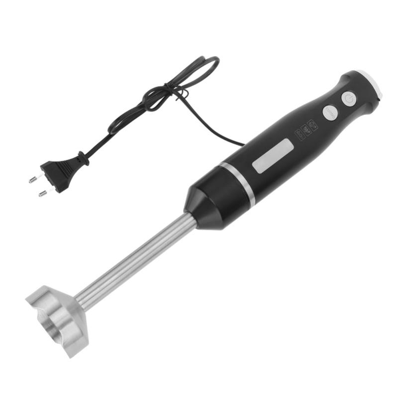 Frullatore a mano con filo Velocità variabile Elettrico portatile Potente Mixer con Punta in Acciaio Inossidabile Per Frullati Cibo per Bambini