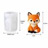 Cute Animal Silicone Candle Molds Fox Cat Bear Pig Dinosaur DIY Candle Molds  Handmade