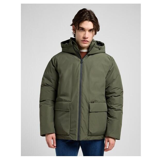 Куртка зимняя Lee HOODED SHORT PUFFER JACKET EU L