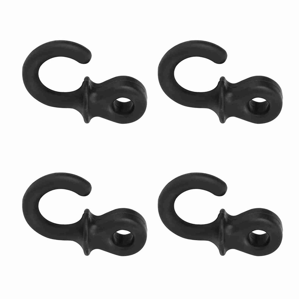 4Pcs   Rubber Compound Bow String Stabilizer Vibration Damper  (Black)