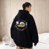 Men's Oversized Lazy Style Hoodie - Early Autumn Velvet Hong Kong Streetwear