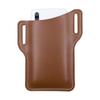 Men's Leather Phone Pouch Belt for Running & Outdoor Use