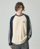 Dimiteulibeullaeg Vlad Raglan Track Sweatshirt Knit_Navy