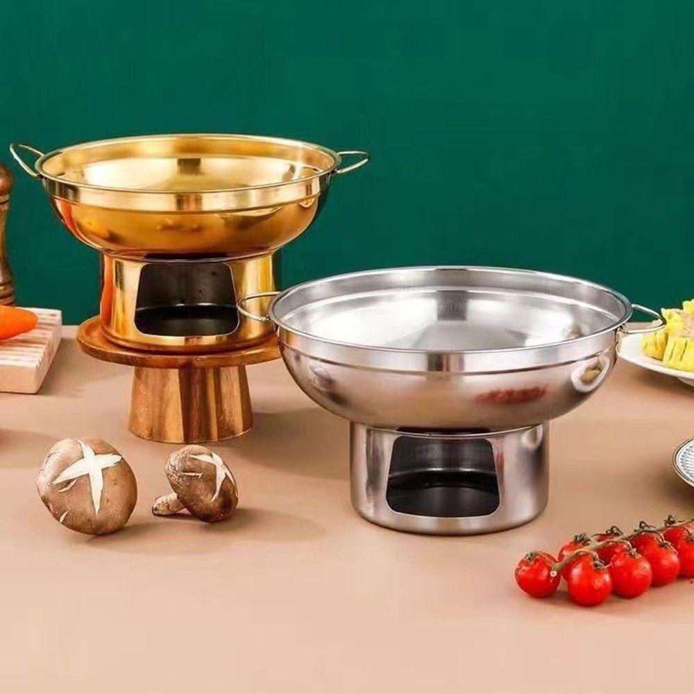 Cucina Acciaio Inossidabile Addensato Pentola Calda Durevole per Casa