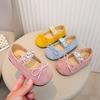 Baby Shoes, Princess Shoes, New Spring and Autumn Soft-soled Leather Shoes, Slip-on Loafers for Little Girls, Children's Single Shoes