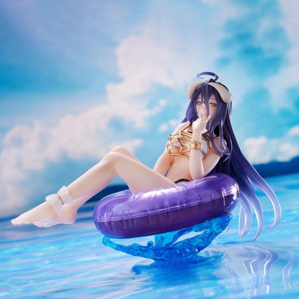 Figurină Anime Nouă Cerc Gonflabil Albedo Figurină de Acțiune Model PVC Fată în Bikini Statuie Păpușă Colecție Jucării Decor Mașină Cadou de Crăciun