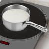 Stainless Steel Hot Oil Pot Non-Stick Sauce Pan Soup Pot with Pour Spout Milk Saucepan Cooking Boiling Butter Warmer Heat Pans