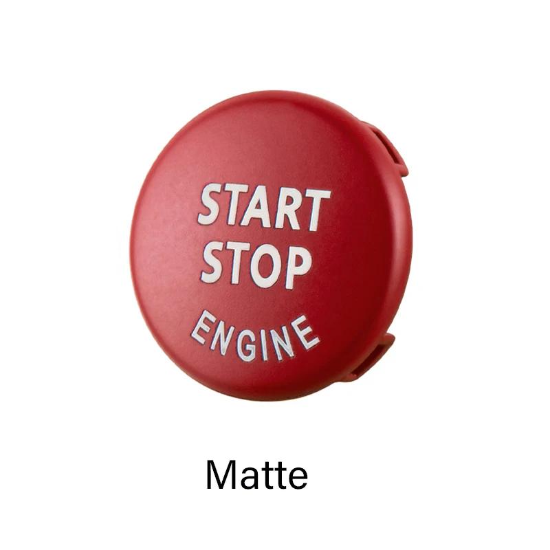 Se potrivește pentru BMW E87 E60 E83 E84 E89 E90 E91 E92 E93 Buton de pornire a motorului mașinii Înlocuiți capacul comutatorului de oprire Accesorii pentru decorarea mașinii