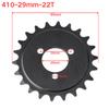 410 Chain Sprocket 18T/22T/25T/28T Fixed Gear Sprocket Suitable for Electric Scooters Bicycles Motorized Bikes and Pit Bike