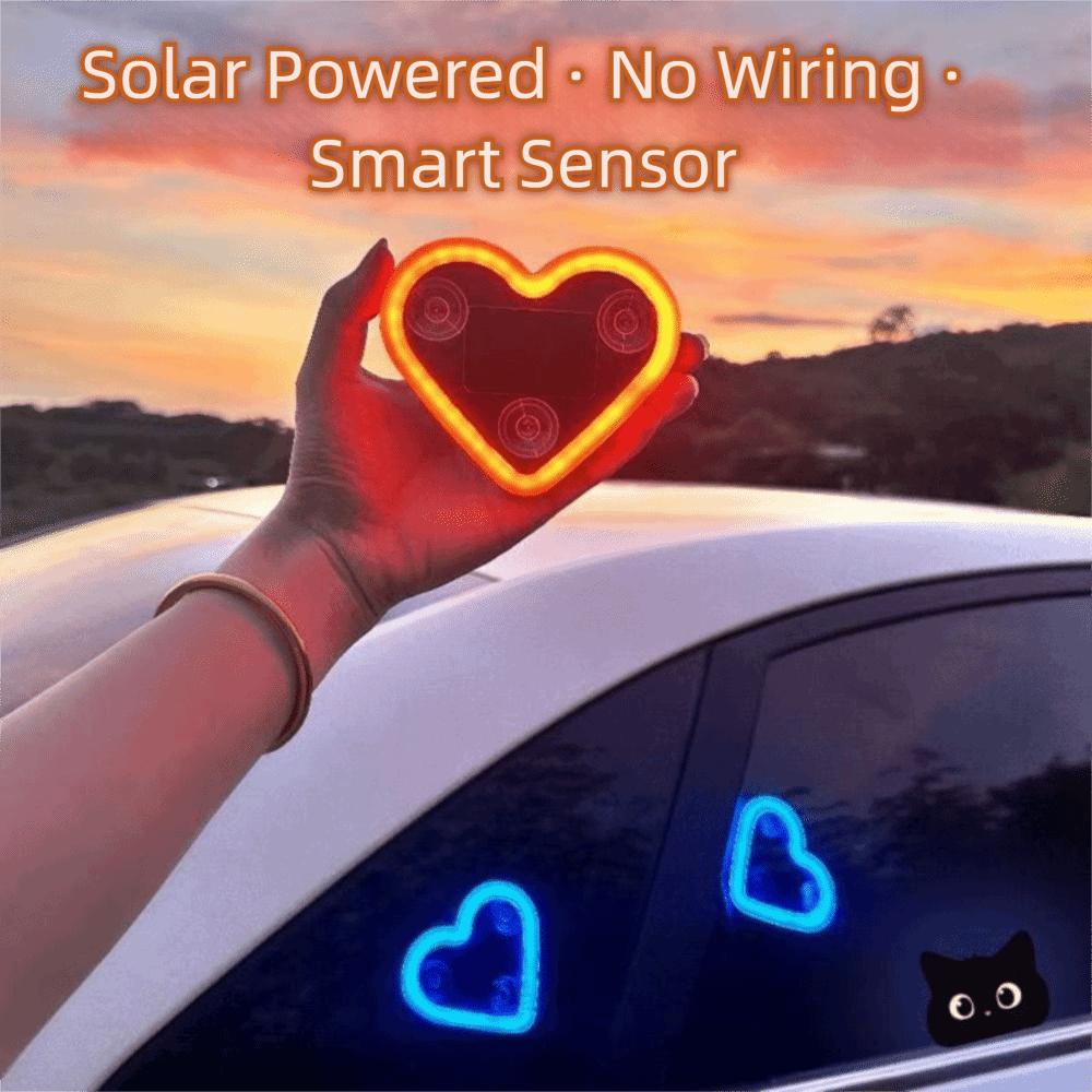 Wireless Solar Powered LED Light Solar Energy Triangle Window Light  Ideal Gift