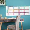 Colorful 2026 English Calendar 42x100cm 12 Month Calendar Monthly Planner Calendar  School