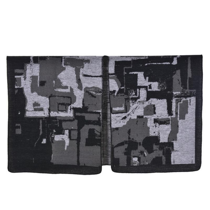 Women's scarf shawl creative new fashion imitation cashmere jacquard split fork thickened large cape air conditioner warm shawl