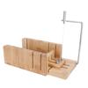 Practical Adjustable Bamboo Soap Cutter Bread Cutter Mold DIY Soap Cutting Tool