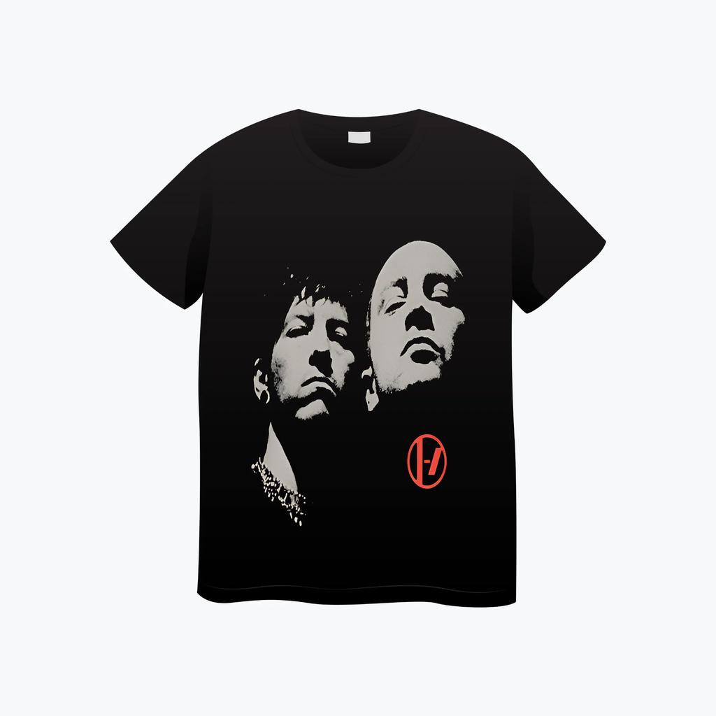 NOVÁ Pánská trička Twenty One Pilots Hiphop Street trička Americký potisk Kulatý výstřih Motocykl Volné Ležérní Unisex Top Tričko
