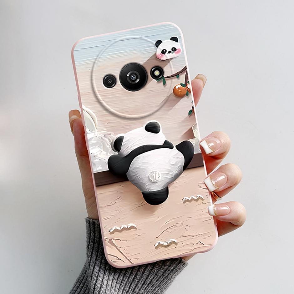 Mobilie Phone Shell Cases For Xiaomi Redmi A3 4G Cute Cartoon Coque For Xiaomi Redmi A3 4G Candy Color Smart Phone Covers Shells