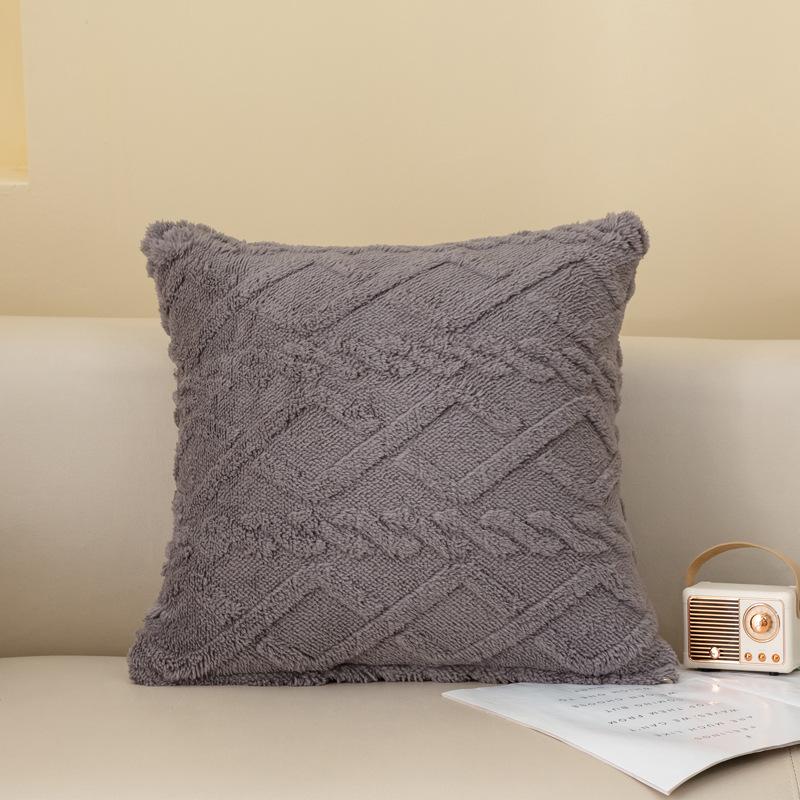 Cushion pillow cover 1PCS living room sofa plush pillow nap pillow bedroom headboard pillow bay window cushion
