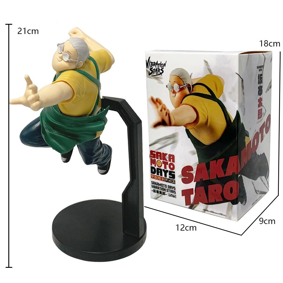 New Stock anime figure sakamoto days sakamoto taro,Shin Asakura action figure figurine pvc toys for kids collector 21cm