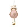 New Christmas plush angel girl pendant children's cute doll Christmas tree decoration pendant small pendant