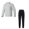 Comfortable Hooded Zip-Up Top And Versatile Long Pants Casual Sports Set Men Sets 23600401-009+1376799-001