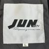 JUN MEN Nadelstreifen Einzelanzug Set Herren L Schwarz Japan(GEBRAUCHT)