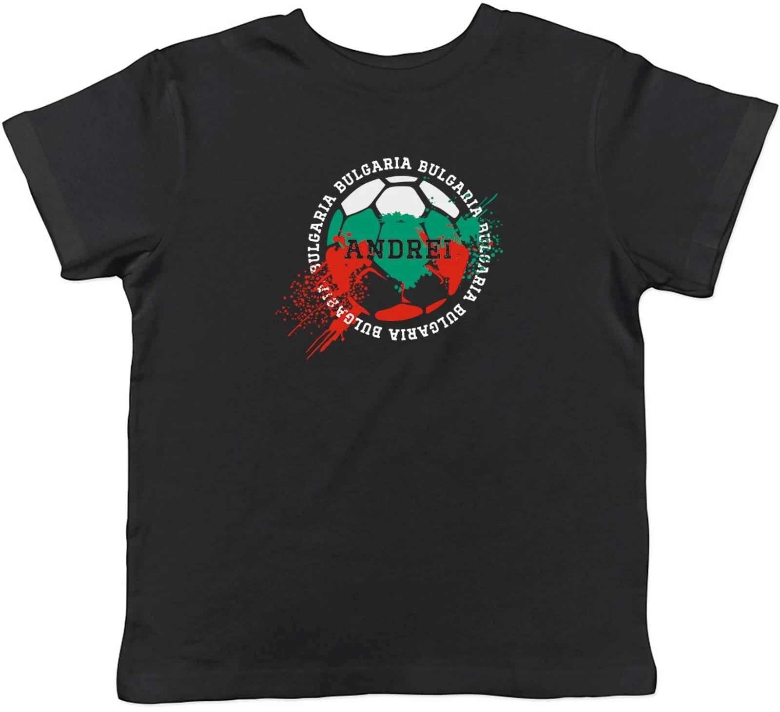 Personalised Bulgaria Football Sports Childrens Kids T-Shirt Boys Girls Gift 100
