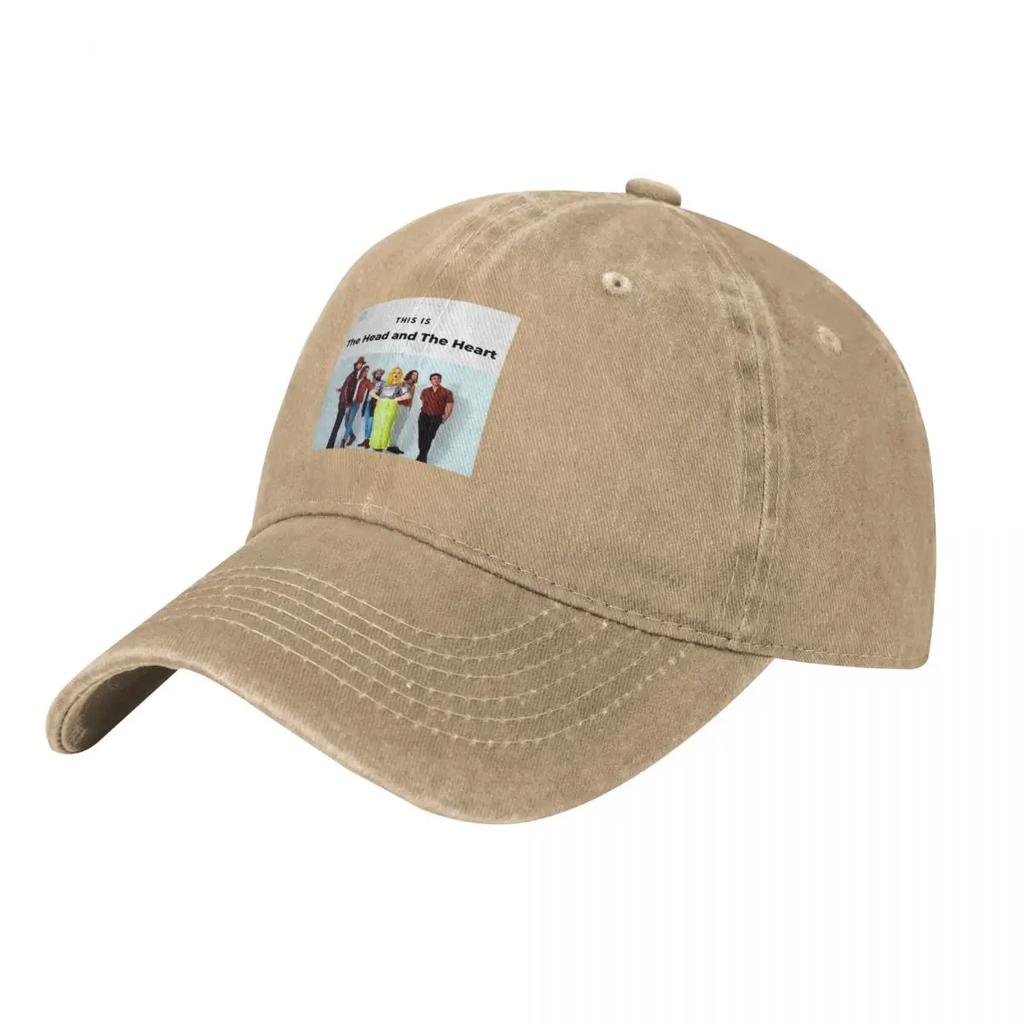 This is The Head and the Heart Baseball Cap Fashion Beach sun caps Visor foam party Hat For Girls Mens