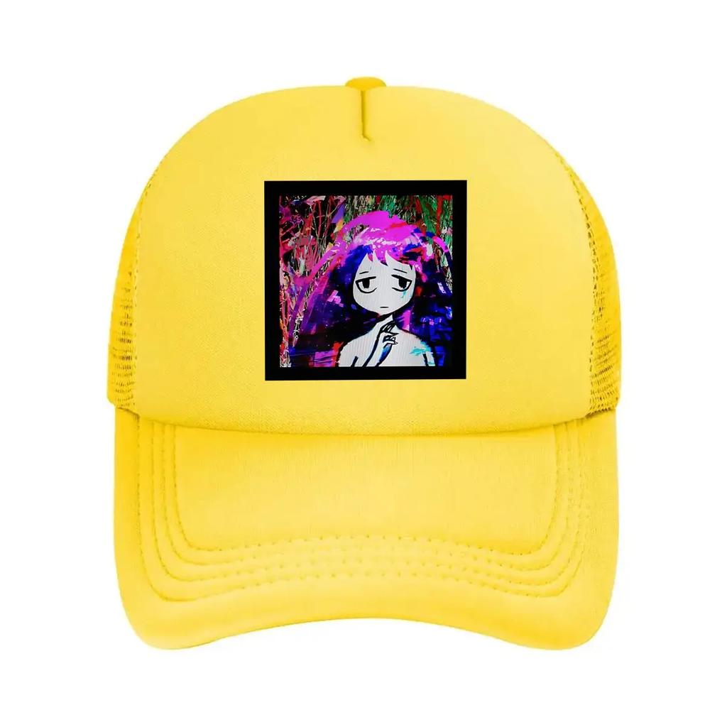 Colorful Anime Artistic Psychedelic Manga Art Creation Mesh Baseball Cap