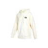 (WMNS) Corduroy Solid Color Splicing Hoodie Creamy White Women's VN0A5F6F3KS