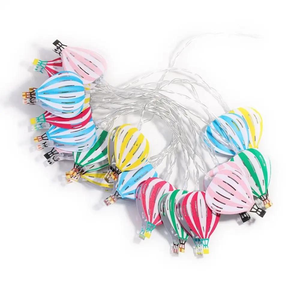 

1,65 м 10 светодиодных воздушных шаров теплый белый гирлянда для спальни сад подвесной светильник для детей день рождения украшение для вечеринки по случаю рождения ребенка 1.65m 10 LED