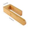 No Drill Wooden Towel Rack Adhesive Bathroom Organizer Waterproof Hanging Shelf for Kitchen Laundry Room