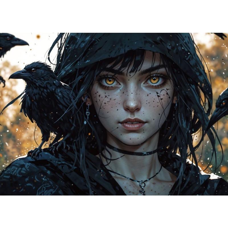 Surrealistic Game Anime Girl Fashion Sexy Girl Portrait Artwork Poster Canvas Paintings Wall Art Pictures Home Decor