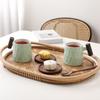 300ml mug and coaster set for 2