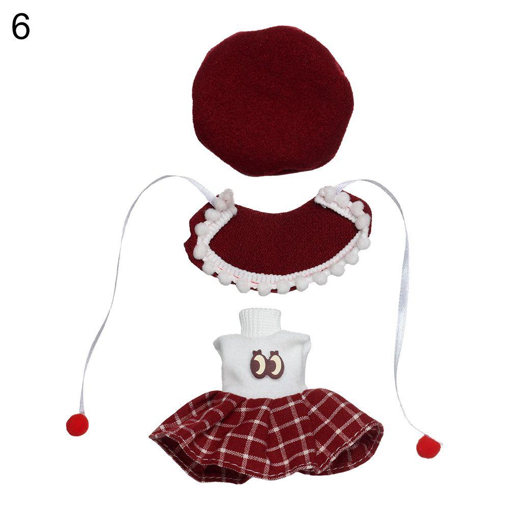 DIY Sewing Fabric Summer 16~17cm Dolls Dress Toys Lace Skirt Toys Clothes